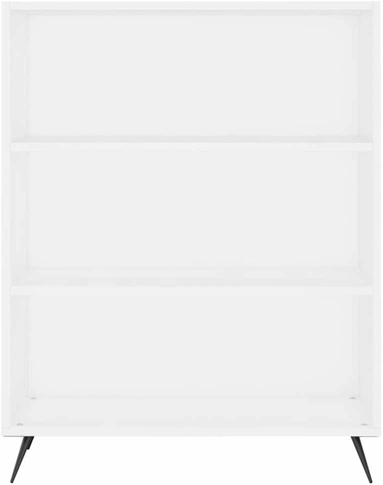 Komoda, baltos spalvos, 69,5x34x180cm, apdirbta mediena