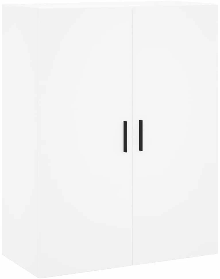 Komoda, baltos spalvos, 69,5x34x180cm, apdirbta mediena