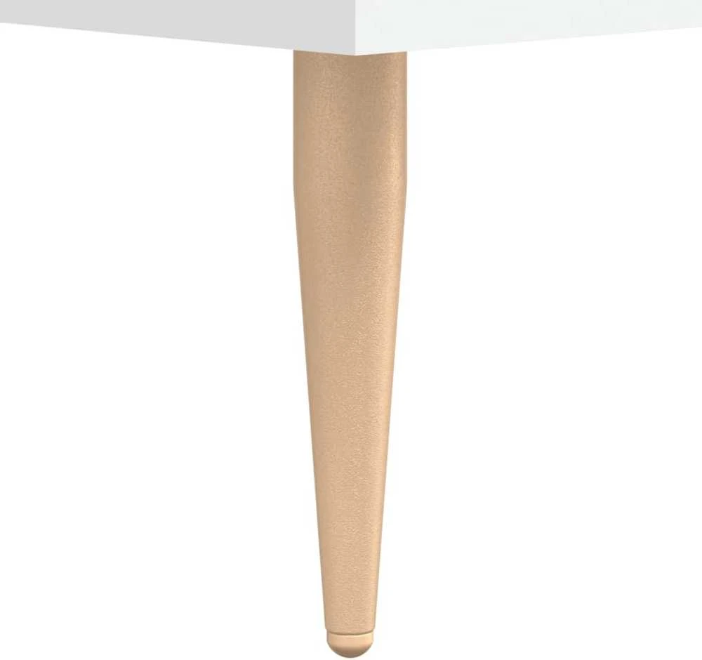 Komoda, baltos spalvos, 69,5x34x180cm, apdirbta mediena