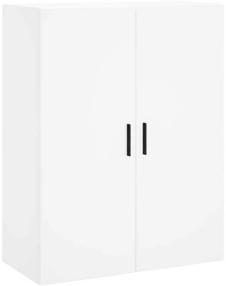Komoda, baltos spalvos, 69,5x34x180cm, apdirbta mediena