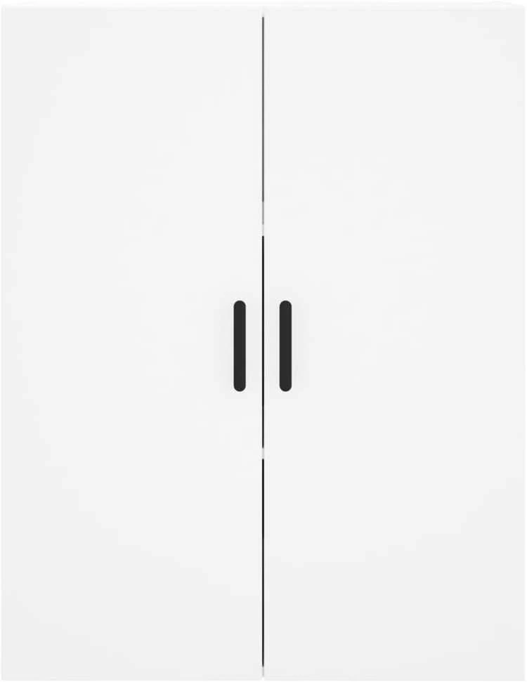 Komoda, baltos spalvos, 69,5x34x180cm, apdirbta mediena
