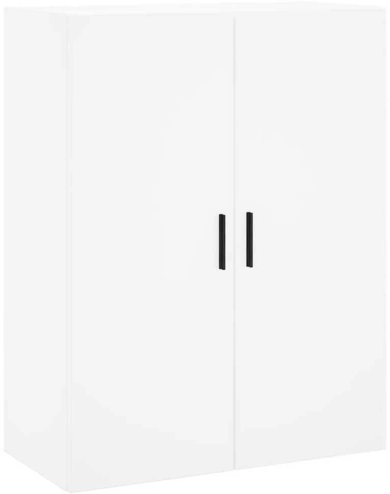 Komoda, baltos spalvos, 69,5x34x180cm, apdirbta mediena