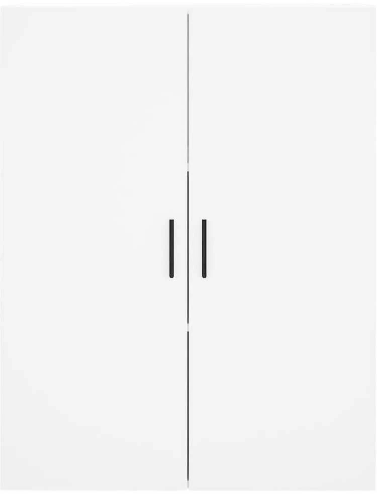 Komoda, baltos spalvos, 69,5x34x180cm, apdirbta mediena