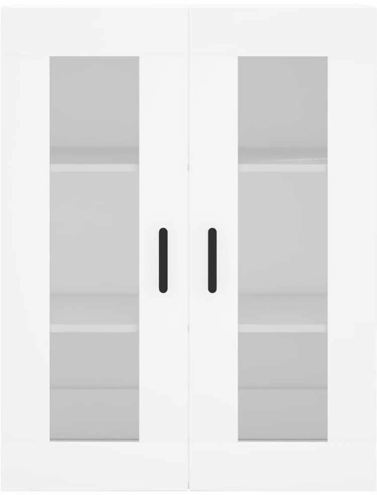 Komoda, baltos spalvos, 69,5x34x180cm, apdirbta mediena