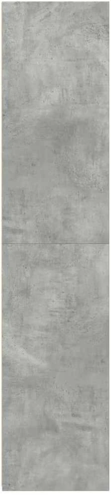 Komoda, betono pilkos spalvos, 40x41x185cm, apdirbta mediena