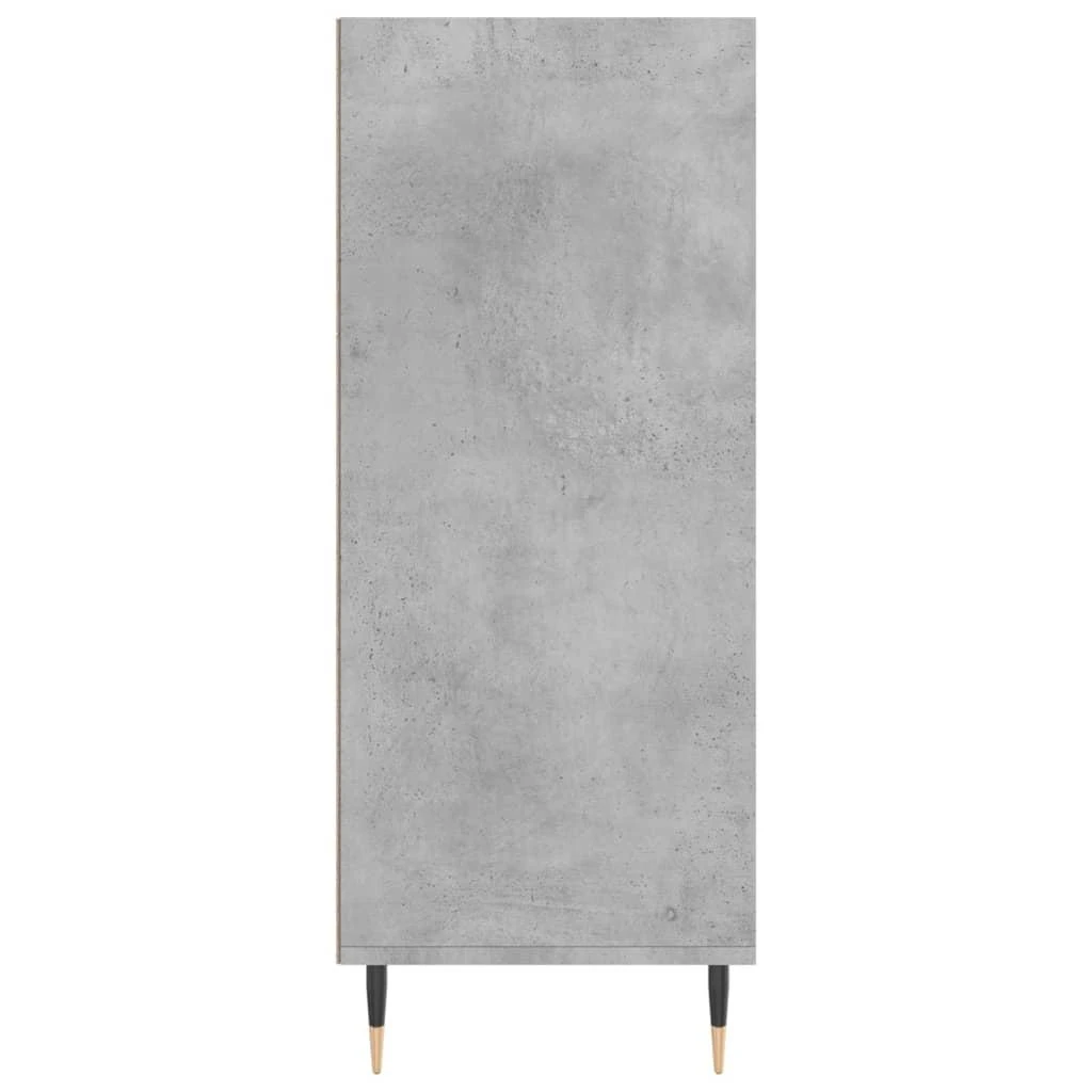 Komoda, betono pilkos spalvos, 57x35x90cm, apdirbta mediena