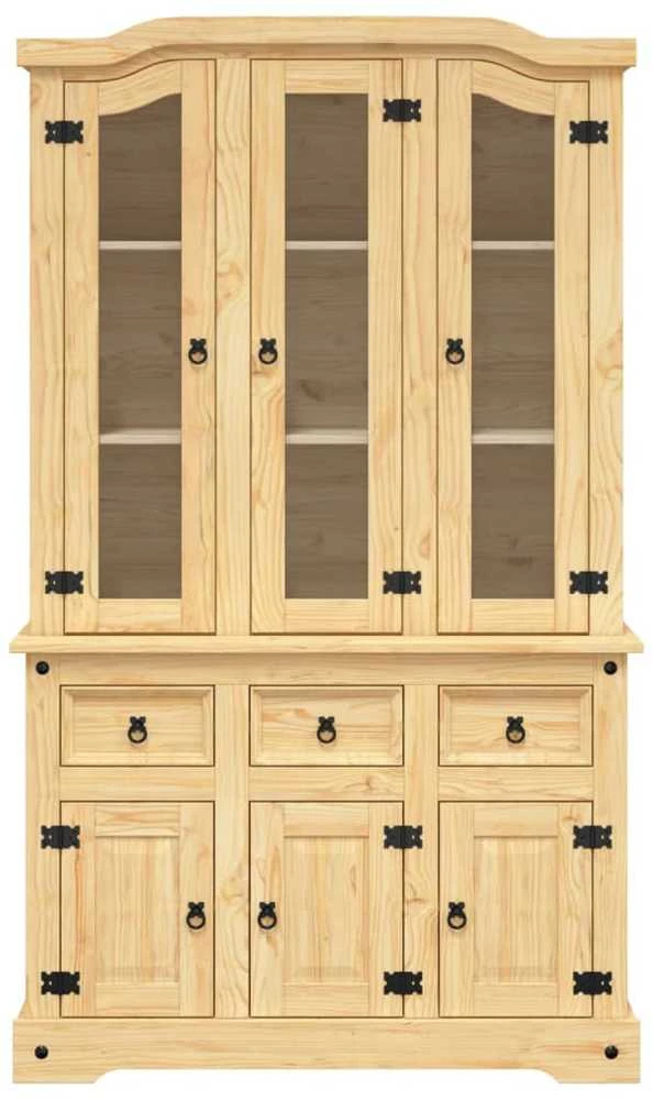Komoda Corona, medaus, 112x43x196cm, meksikietiška pušis
