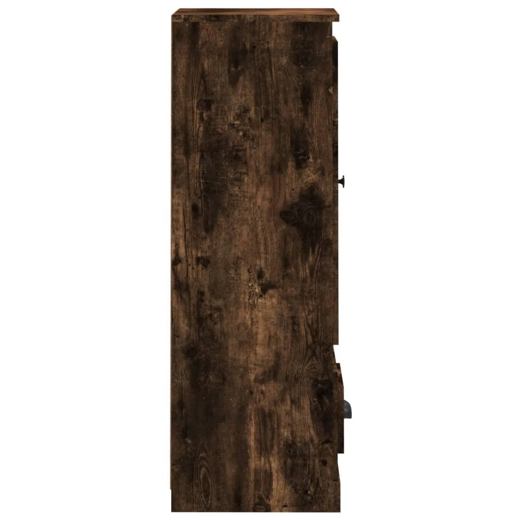 Komoda, dūminio ąžuolo, 36x35,5x103,5cm, apdirbta mediena