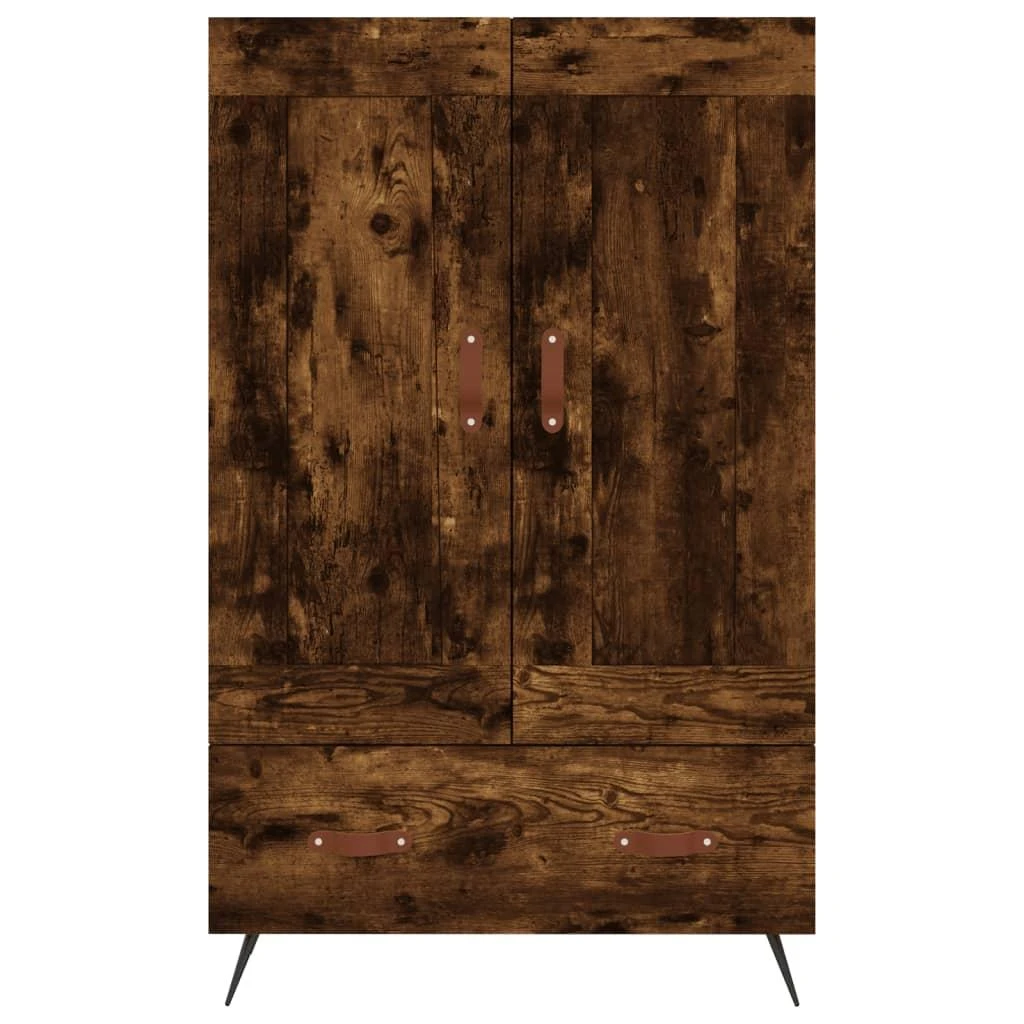 Komoda, dūminio ąžuolo spalvos, 69,5x31x115cm, apdirbta mediena