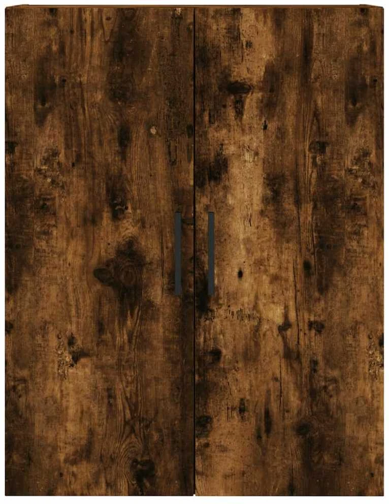Komoda, dūminio ąžuolo spalvos, 69,5x34x180cm, apdirbta mediena