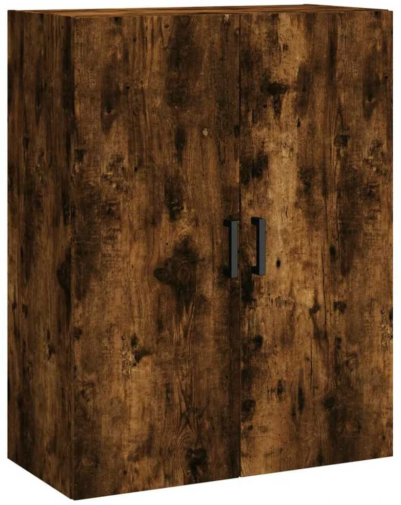 Komoda, dūminio ąžuolo spalvos, 69,5x34x180cm, apdirbta mediena