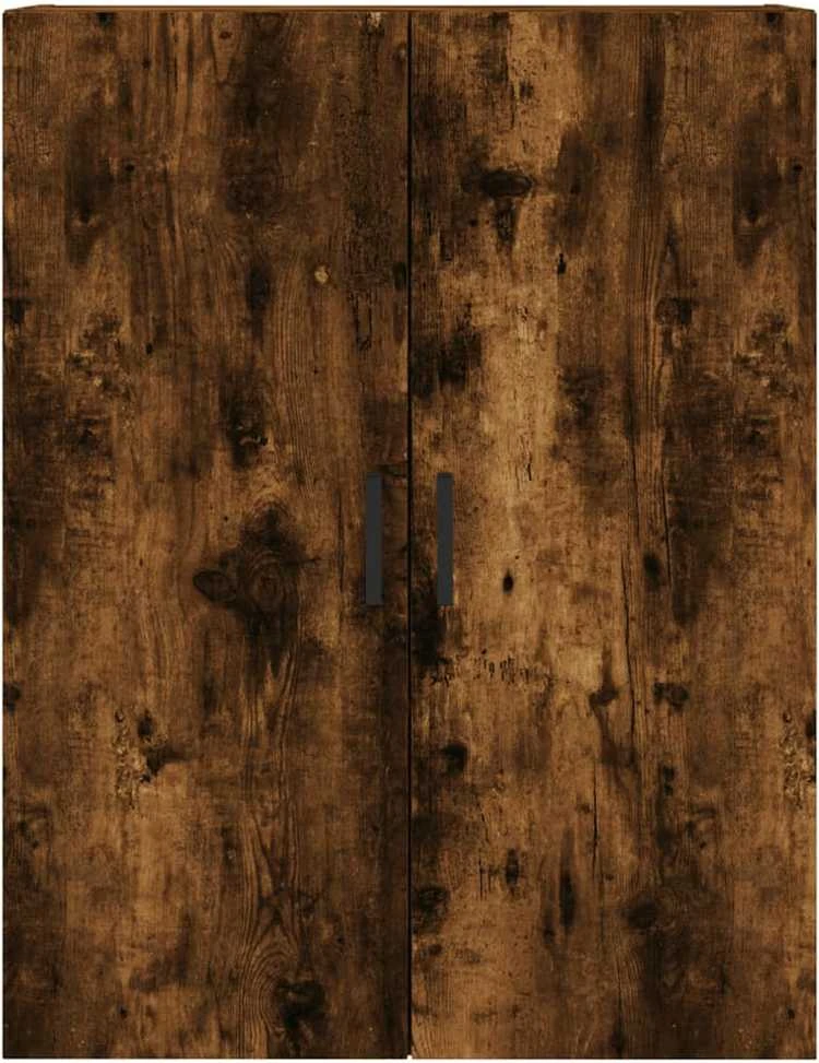 Komoda, dūminio ąžuolo spalvos, 69,5x34x180cm, apdirbta mediena