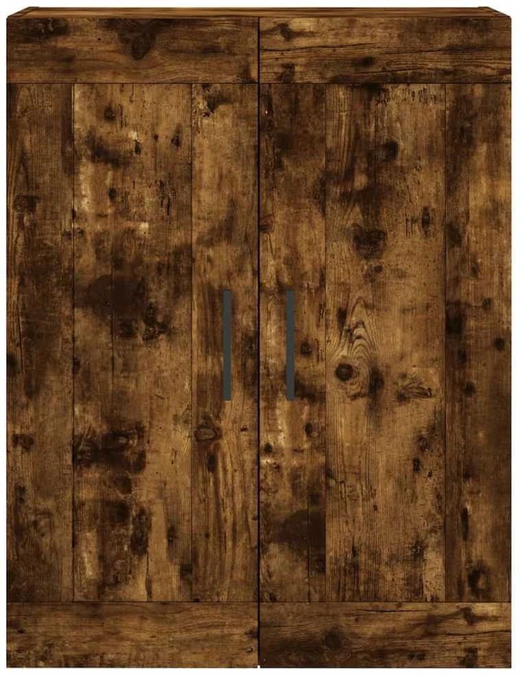 Komoda, dūminio ąžuolo spalvos, 69,5x34x180cm, apdirbta mediena