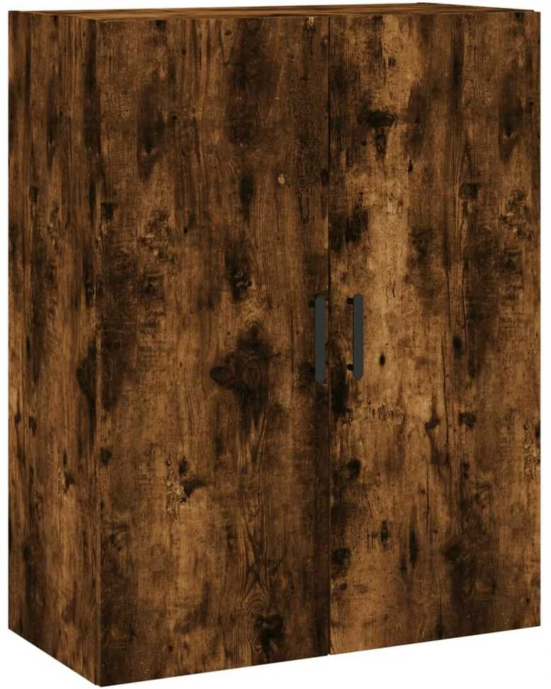 Komoda, dūminio ąžuolo spalvos, 69,5x34x180cm, apdirbta mediena
