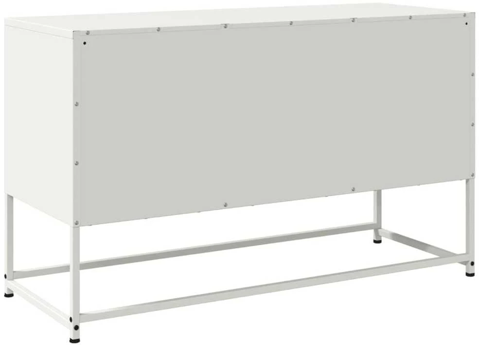 Komoda, garstyčių geltonos spalvos, 100,5x39x107cm, plienas