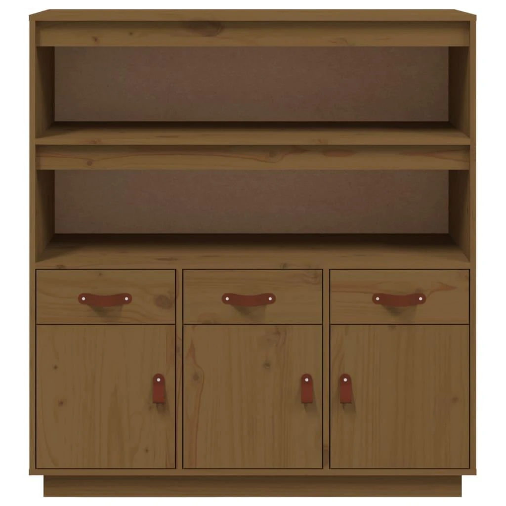 Komoda, medaus ruda, 100x40x108,5cm, pušies medienos masyvas
