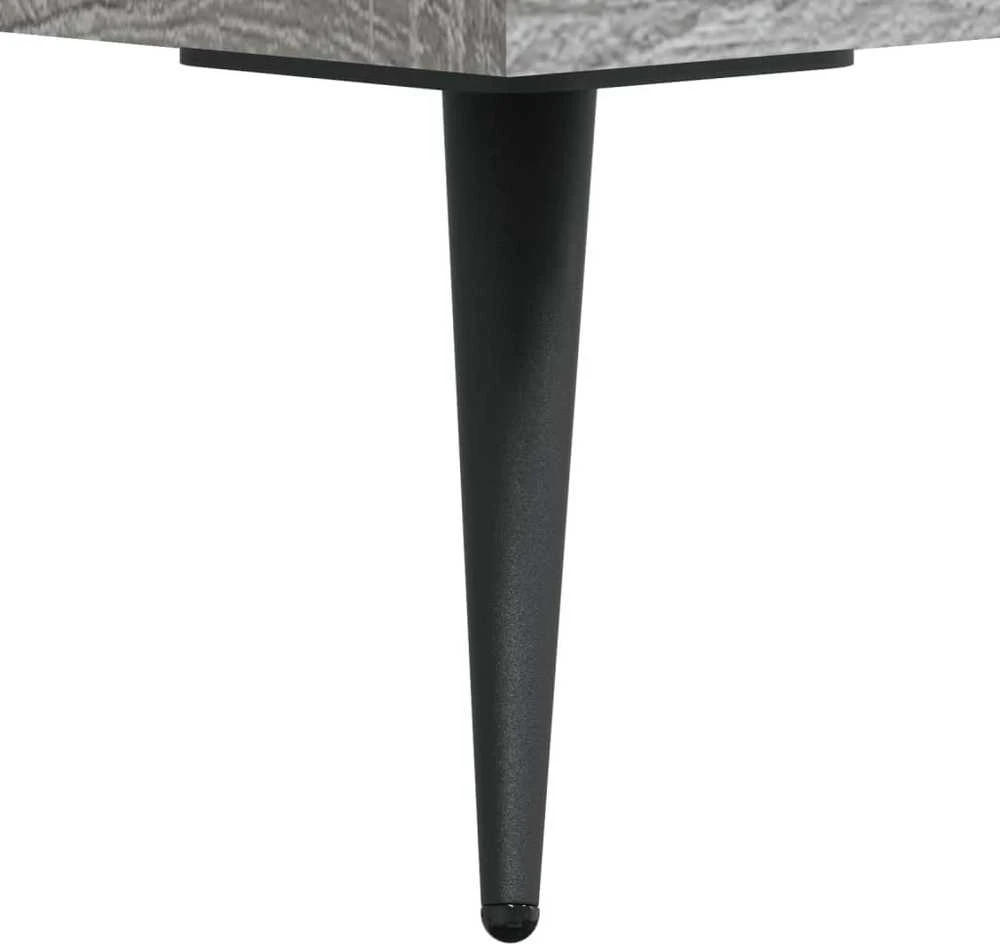 Komoda, pilkos ąžuolo spalvos, 69,5x34x180cm, apdirbta mediena