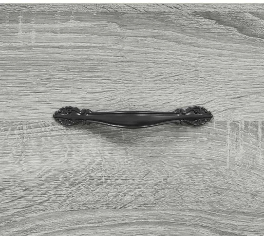 Komoda, pilkos ąžuolo spalvos, 69,5x34x180cm, apdirbta mediena