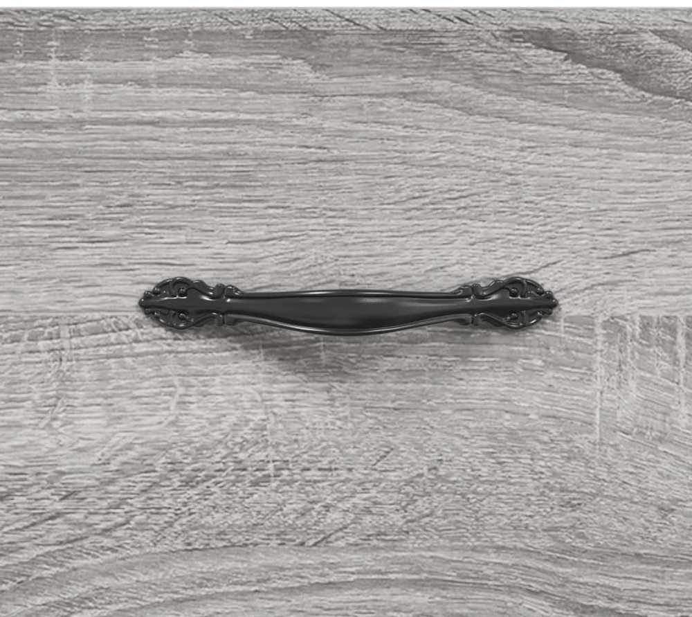 Komoda, pilkos ąžuolo spalvos, 69,5x34x180cm, apdirbta mediena