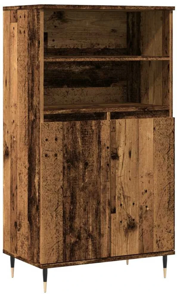 Komoda, sendintos medienos, 60x36x110cm, apdirbta mediena