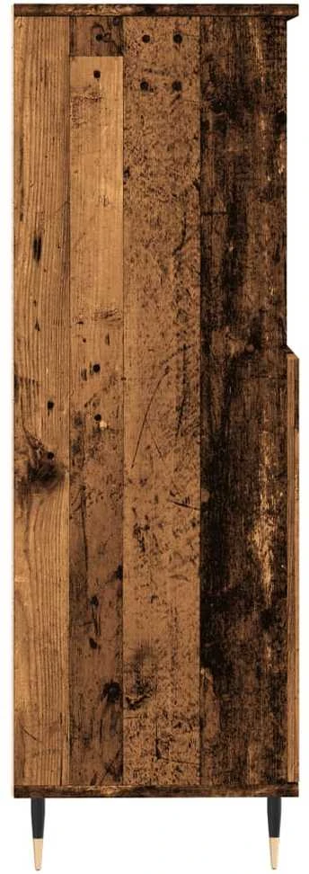 Komoda, sendintos medienos, 60x36x110cm, apdirbta mediena