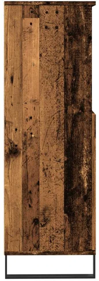 Komoda, sendintos medienos, 60x36x110cm, apdirbta mediena