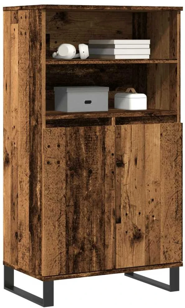 Komoda, sendintos medienos, 60x36x110cm, apdirbta mediena