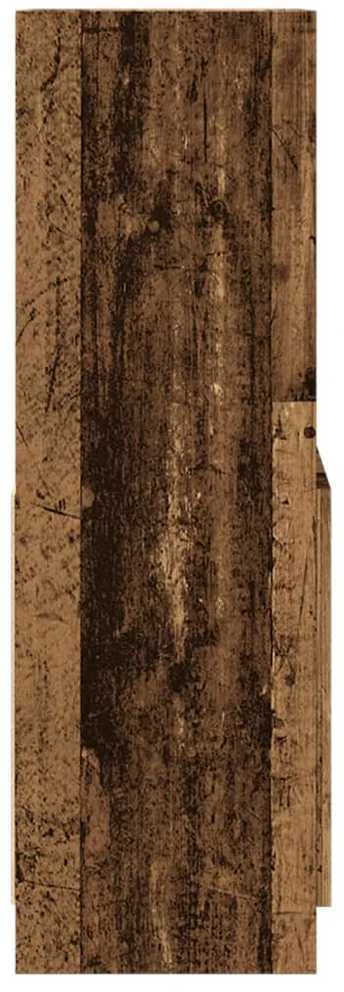 Komoda, sendintos medienos, 63x33x100cm, apdirbta mediena