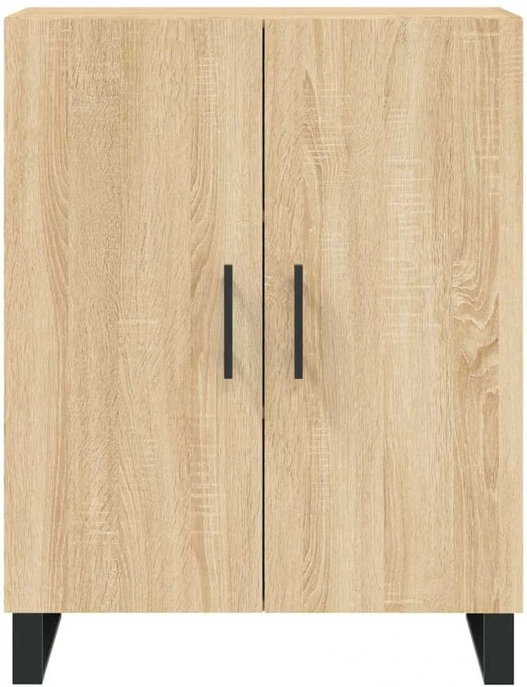 Komoda, sonoma ąžuolo spalvos, 69,5x34x180cm, apdirbta mediena