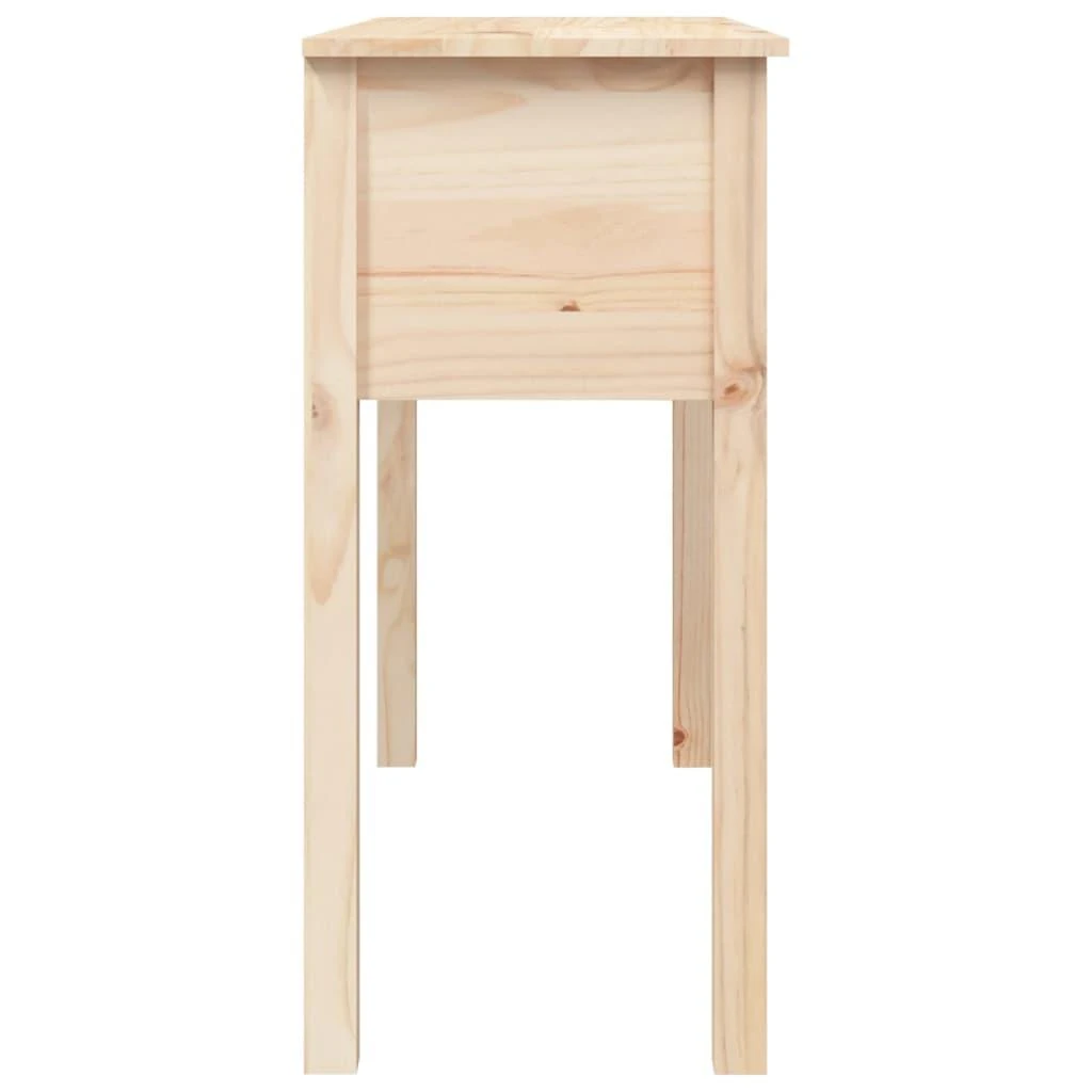 Konsolinis staliukas, 100x35x75cm, pušies medienos masyvas