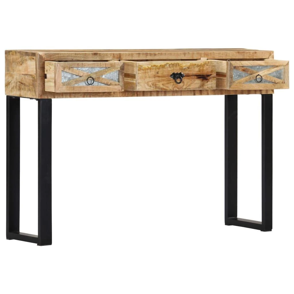Konsolinis staliukas, 110x30x76 cm, mango medienos masyvas
