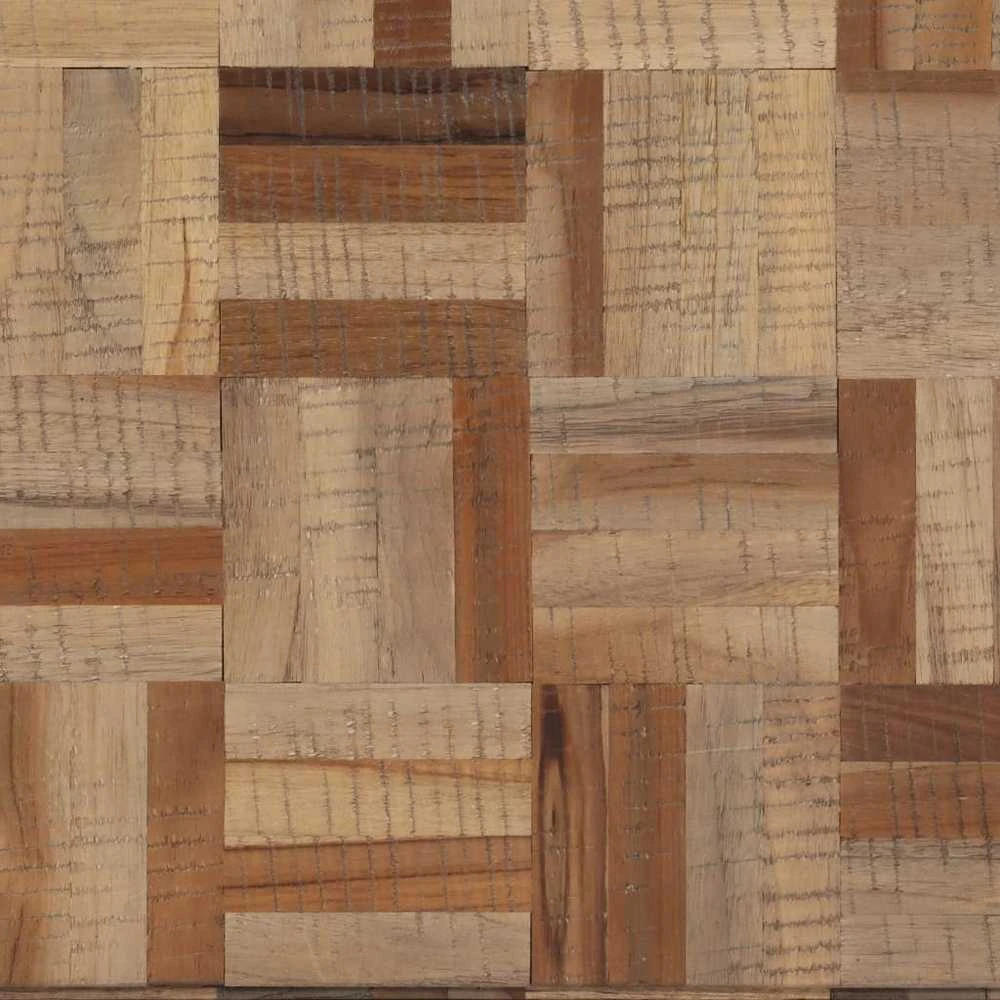 Konsolinis staliukas, 110x34x80cm, perdirbta tikmedžio mediena