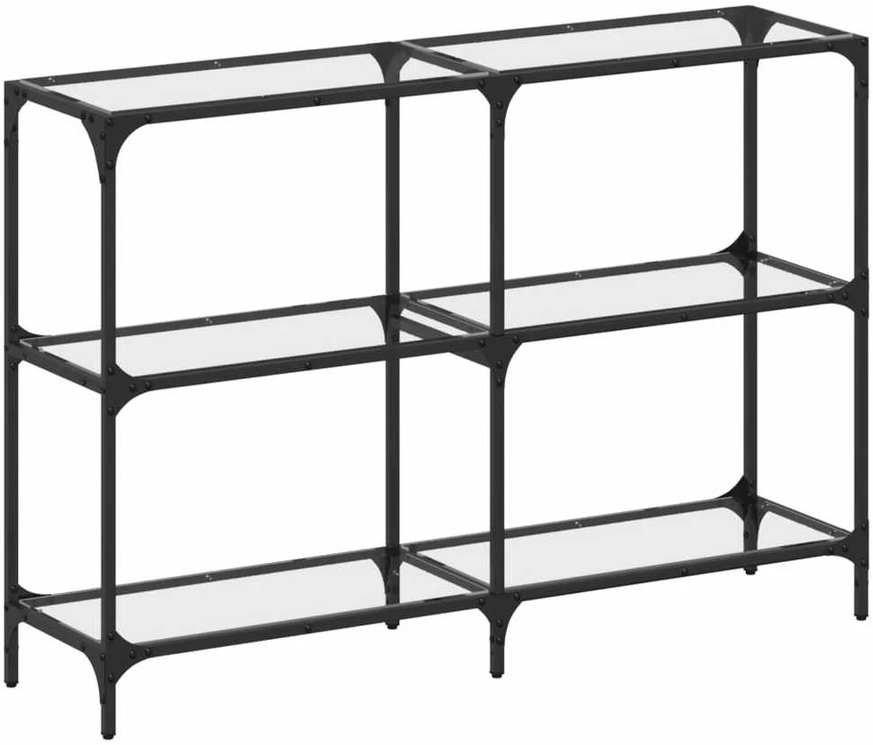 Konsolinis staliukas, 118,5x30x81cm, plienas