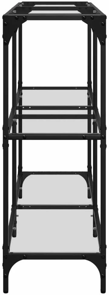 Konsolinis staliukas, 118,5x30x81cm, plienas