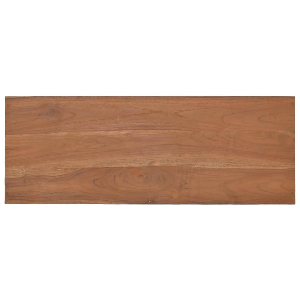 Konsolinis staliukas, 80x30x80cm, tikmedžio medienos masyvas
