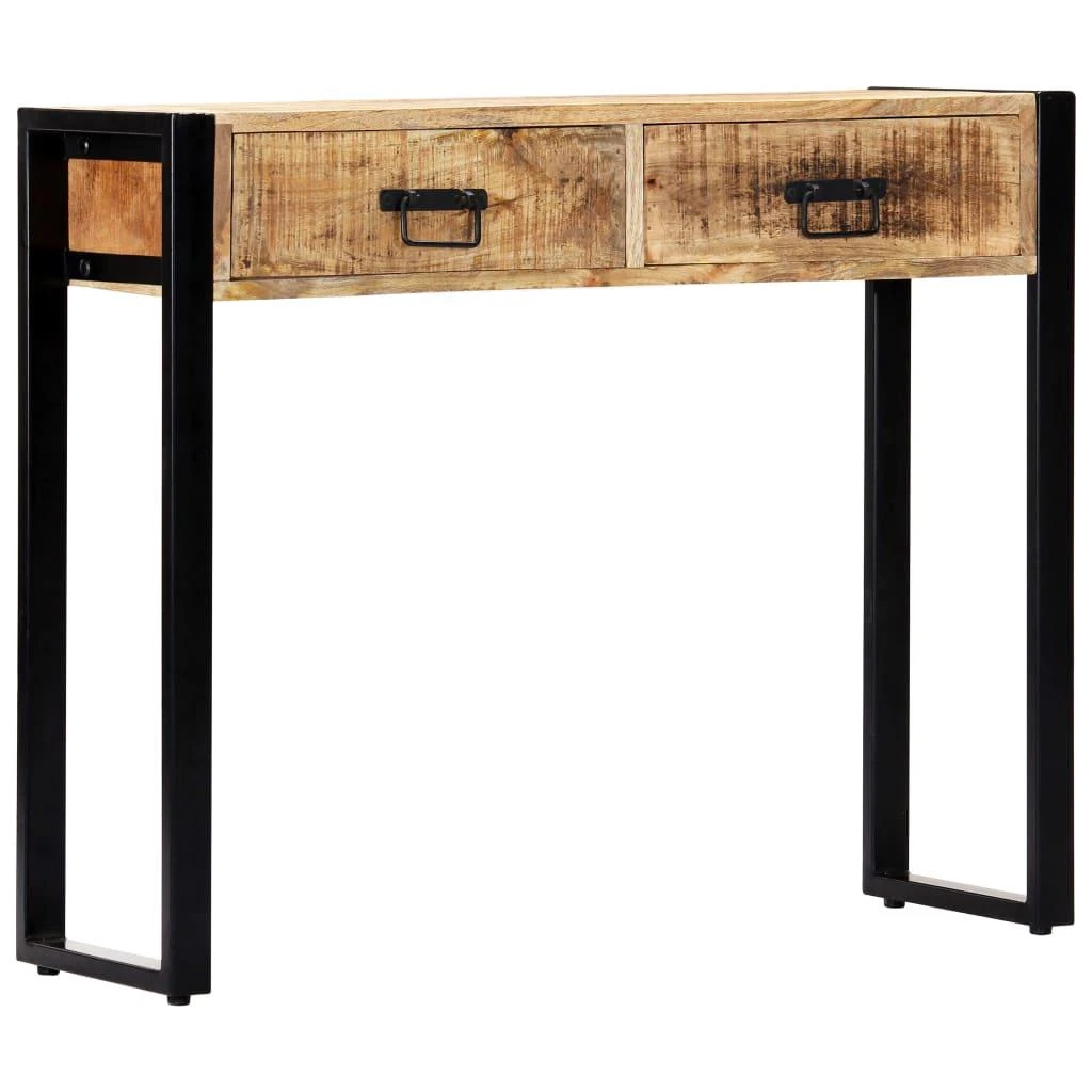 Konsolinis staliukas, 90x30x75 cm, mango medienos masyvas