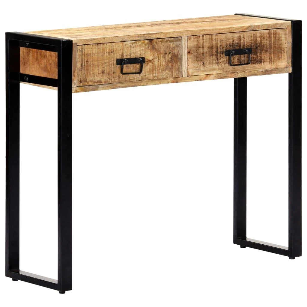 Konsolinis staliukas, 90x30x75 cm, mango medienos masyvas