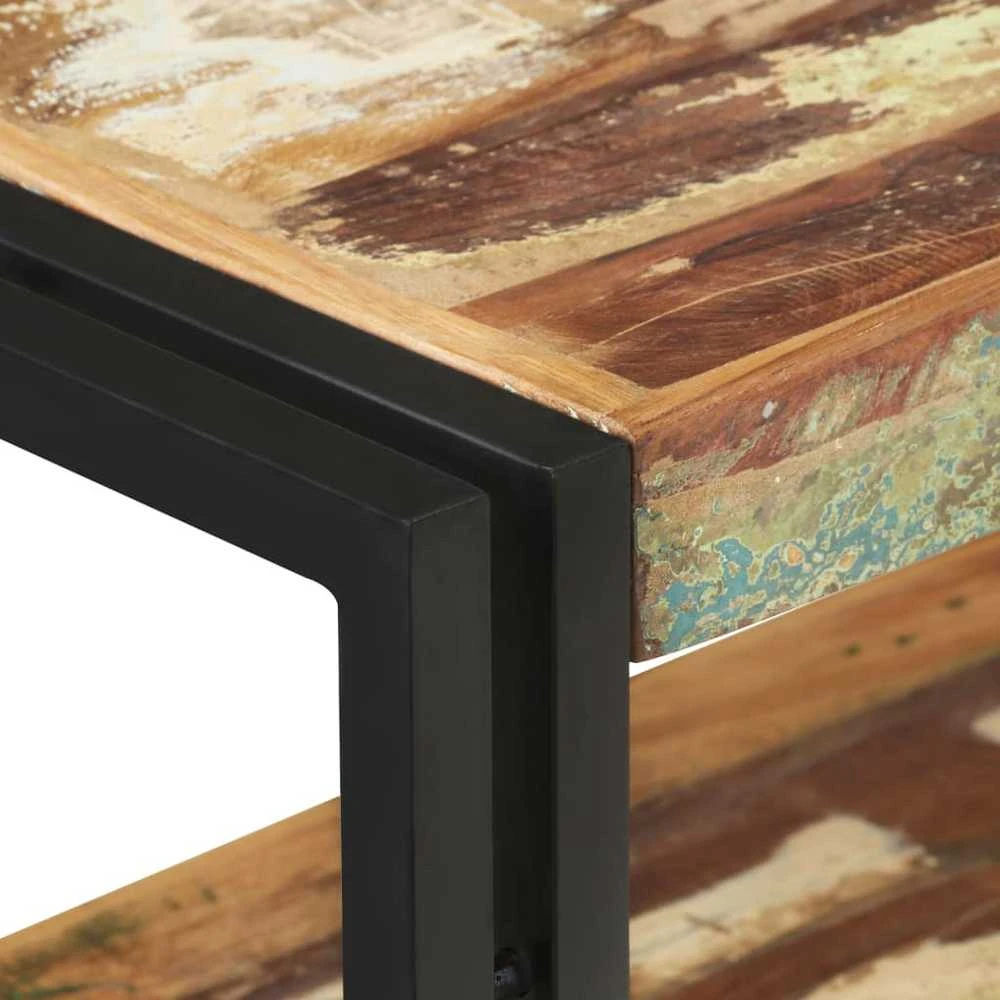 Konsolinis staliukas, 90x30x75cm, perdirbtos medienos masyvas