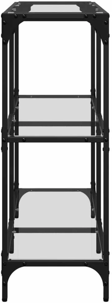 Konsolinis staliukas, 98x30x81cm, plienas
