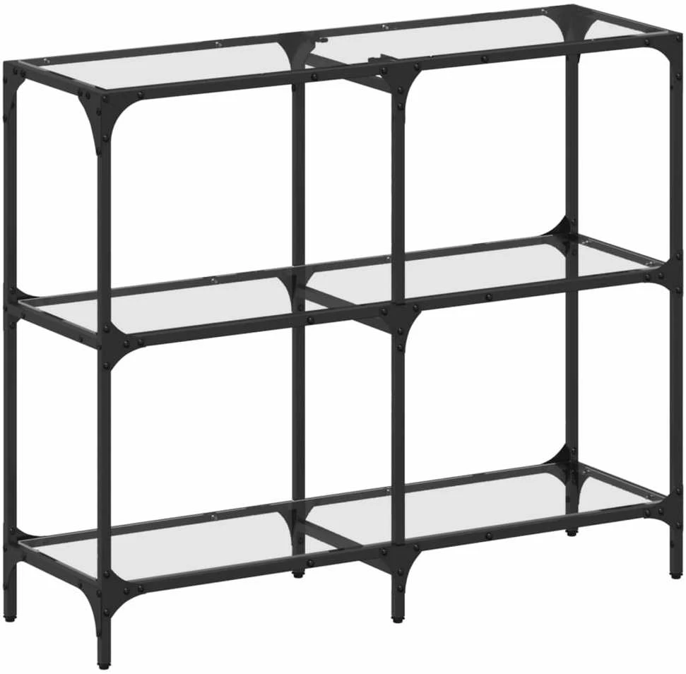 Konsolinis staliukas, 98x30x81cm, plienas