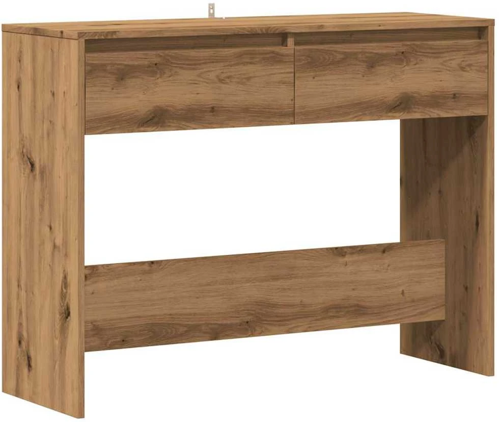 Konsolinis staliukas, artisano ąžuolo, 100x35x76,5cm, mediena