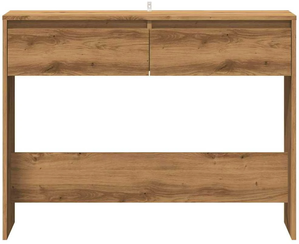 Konsolinis staliukas, artisano ąžuolo, 100x35x76,5cm, mediena