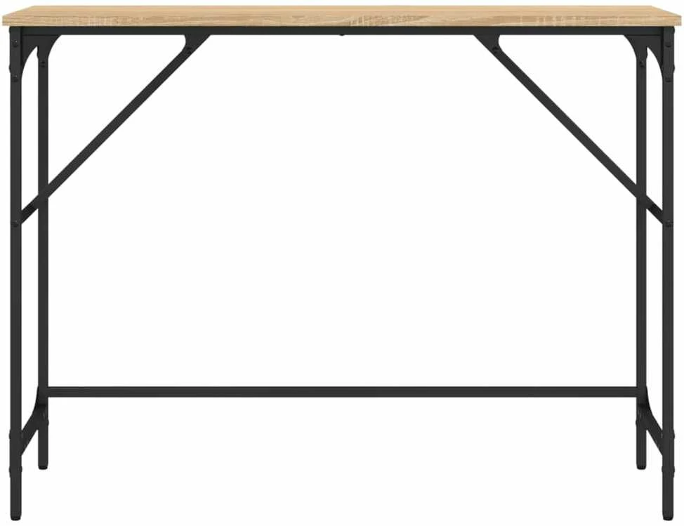 Konsolinis staliukas, ąžuolo, 100x32x75cm, apdirbta mediena