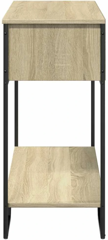 Konsolinis staliukas, ąžuolo, 100x35x74,5cm, apdirbta mediena