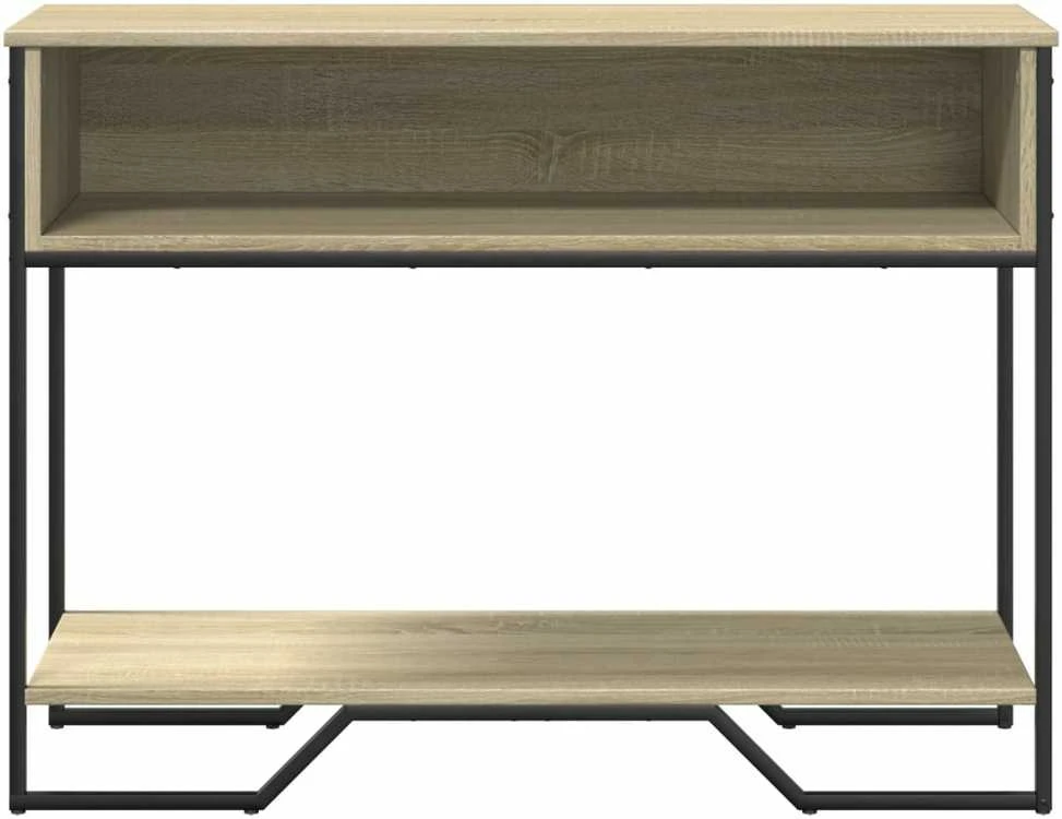 Konsolinis staliukas, ąžuolo, 100x35x74,5cm, apdirbta mediena