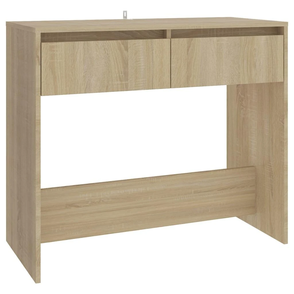 Konsolinis staliukas, ąžuolo, 89x41x76,5cm, apdirbta mediena