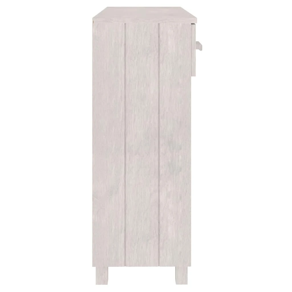 Konsolinis staliukas HAMAR, baltas, 90x35x90cm, pušies masyvas