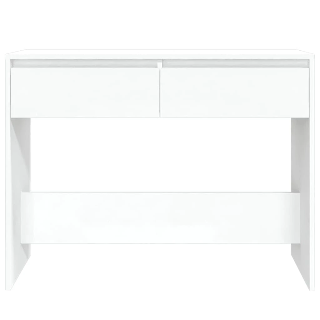 Konsolinis staliukas, baltas, 100x35x76,5cm, apdirbta mediena