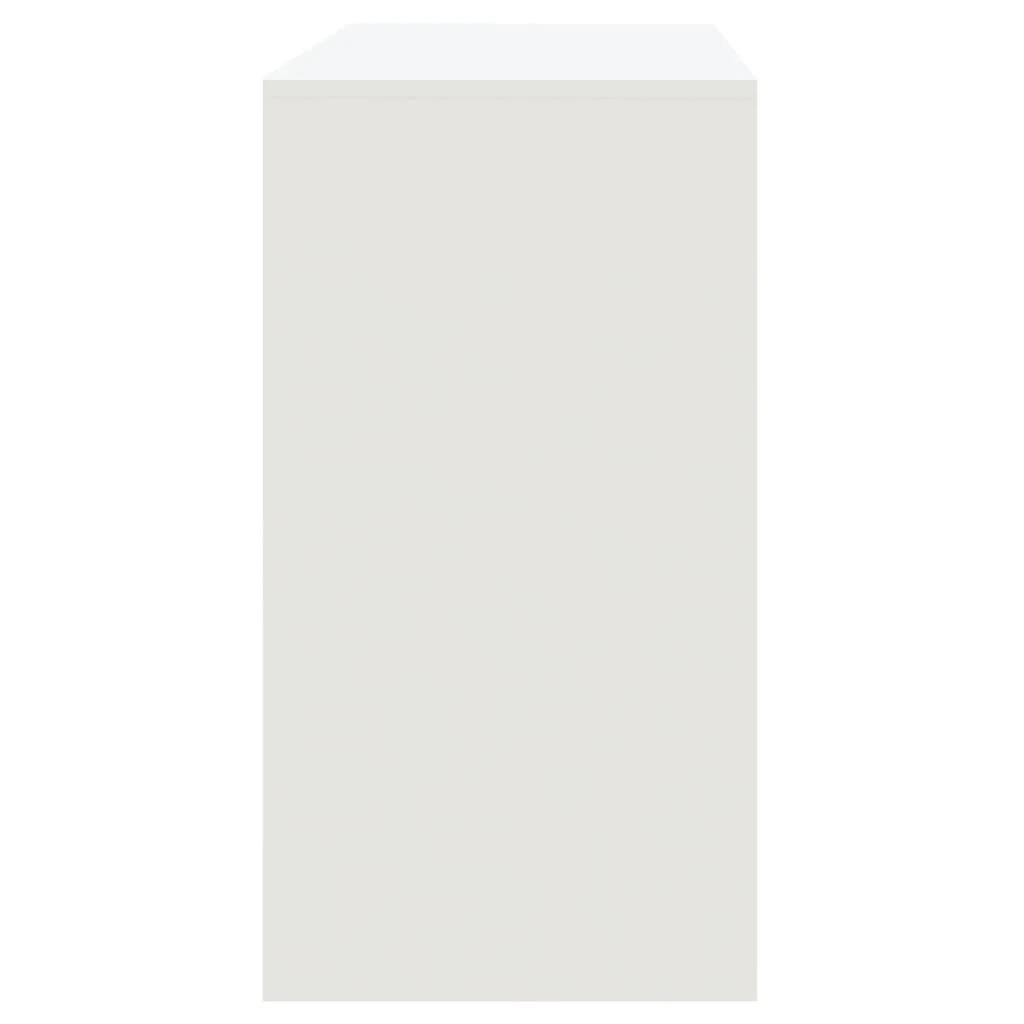 Konsolinis staliukas, baltos spalvos, 89x41x76,5cm, plienas