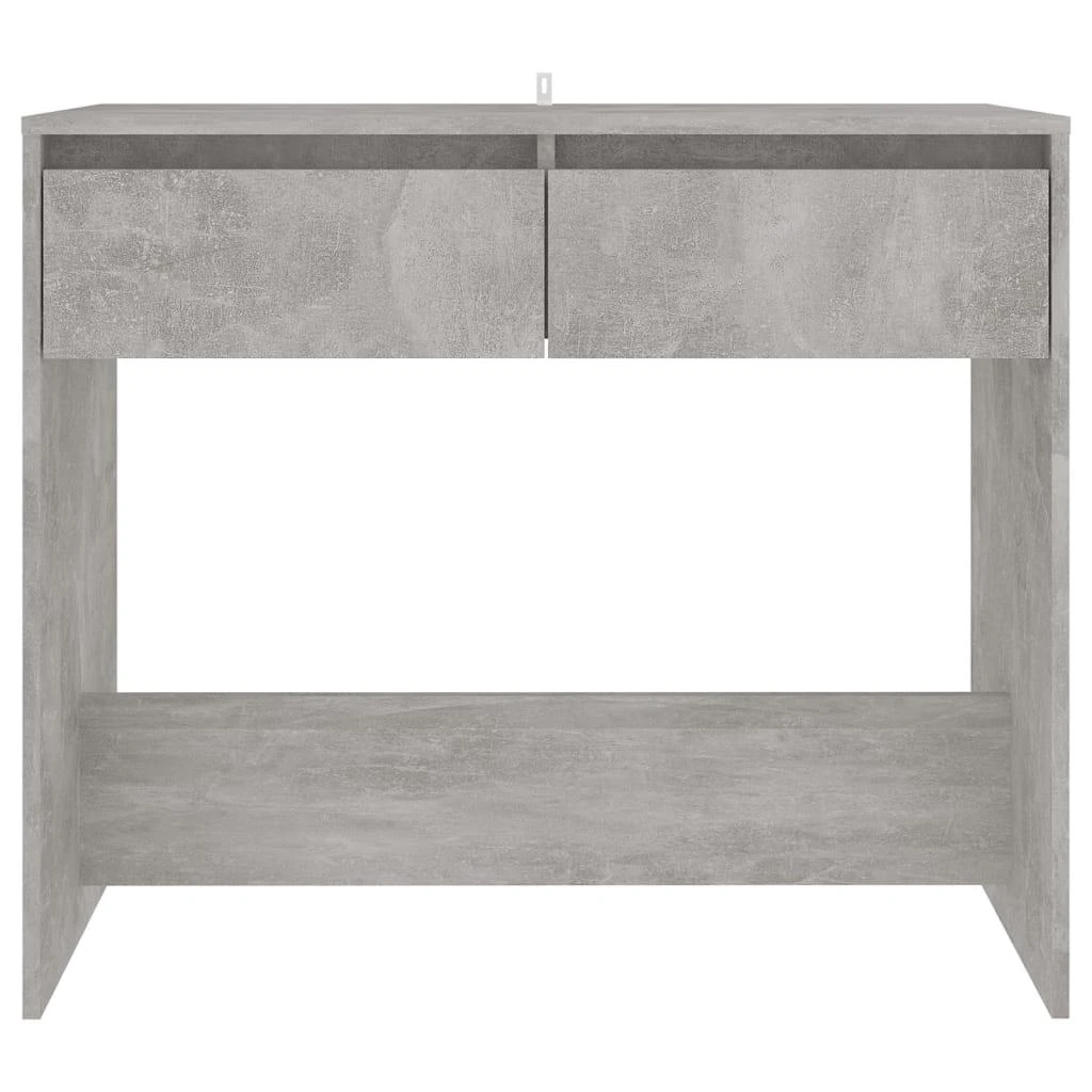 Konsolinis staliukas, betono, 89x41x76,5cm, apdirbta mediena